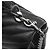 Saint Laurent Borsa a Spalla Medium Black Monogram Matelassé Silver College Nero - vista 11
