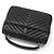 Saint Laurent Borsa a Spalla Medium Black Monogram Matelassé Silver College Nero - vista 4