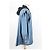 Balenciaga Camicia in denim a doppio strato Blu - vista 3