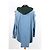 Balenciaga Camicia in denim a doppio strato Blu - vista 4