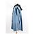 Balenciaga Camicia in denim a doppio strato Blu - vista 5