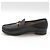 Gucci Mocassino con morsetto in vernice nera Nero - vista 3