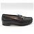 Gucci Mocassino con morsetto in vernice nera Nero - vista 4