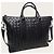 Bottega Veneta Valigetta morbida in Intrecciato nero Nocturnal - vista 3