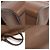 Gucci Kleiner GG Marmont Top Handle aus braunem Leder - Ansicht 6
