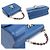 Louis Vuitton Borsa a tracolla Twist MM in pelle Epi blu - vista 5
