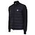Moncler Cardigan de algodão acolchoado com fecho de correr Azul - vista 3