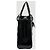 Cannage Dior Lady Patent Small All Black Nero - vista 4