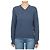 Comme Des Garcons Mini Red Wappen Strickmode für Damen AZ Blau