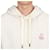 Isabel Marant Herren Fleece-Kapuzenpullover Weiß - Ansicht 7