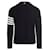 Thom Browne Feiner Merinowolle-Strickpullover Blau  - Ansicht 4