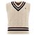 Céline V-Ausschnitt Strickpullover aus Kaschmir mit Zopfmuster