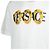 Versace Maxi Chain Logo T-Shirt Weiß - Ansicht 5