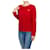 Comme Des Garcons Strickware für Damen Red Patch AZ Rot  - Ansicht 4