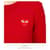Comme Des Garcons Strickware für Damen Red Patch AZ Rot  - Ansicht 6