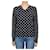 Comme Des Garcons Strickware für Damen mit schwarzem Punkt-Patch - Ansicht 2