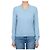 Comme Des Garcons Mini Red Wappen Strickjacke für Damen AZ Blau - Ansicht 2