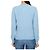 Comme Des Garcons Mini Red Wappen Strickjacke für Damen AZ Blau - Ansicht 3