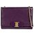 Salvatore Ferragamo Borsa a tracolla e crossbody Genie in pelle Saffiano viola Porpora