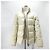 Prada Triangle Logo Re-Nylon Short Padded Jacket White - view 3