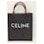 Céline Cabas Vertical Triomphe Canvas Small Marron - vue 2