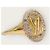Louis Vuitton LV Louise Trezo Ring Golden - Ansicht 3