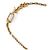 Saint Laurent Bracciale con charm in metallo e strass - Ansicht 5
