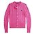 Ralph Lauren Strickjacke aus Baumwolle mit Zopfmuster und Pony-Logo-Stickerei
