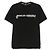 Moncler Grenoble Logo Baumwoll-T-Shirt Schwarz - Ansicht 4
