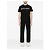 Moncler Grenoble Logo Baumwoll-T-Shirt Schwarz - Ansicht 5