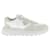 Prada Frax Strickschuhe Weiß  - Ansicht 2