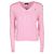 Ralph Lauren Maglia a V in cotone Pima con logo Pony ricamato - vista 4