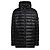 Moncler Parka imbottita a media lunghezza con cappuccio Oahu Nero