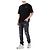Dolce & Gabbana Distressed Denim Hose mit Inch Lucky Chance Logo Schwarz - Ansicht 19