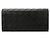 Bottega Veneta Cartera Long Intrecciato Negro - vista 3