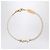 Saint Laurent Bracciale Opium in metallo e strass, cristallo oro D'oro - vista 2