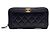Chanel Portafoglio lungo Boy in agnello Nero