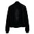 Saint Laurent Leather Panel Pineapple Embroidery Wool Bomber Jacket Silvery