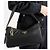 Prada Borsa a tracolla Emme Large in Re-Nylon e pelle ODO Nero - vista 12