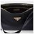 Prada Borsa a tracolla Emme Large in Re-Nylon e pelle ODO Nero - vista 3