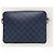 Louis Vuitton Borsa a tracolla Damier Trio in zaffiro blu - vista 5
