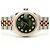 Rolex Relógio Original Datejust em Combinação de Ouro Rosa e Ouro, Verde Oliva e Diamantes para Mulher, Certificado e Caixa - vista 20