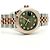 Rolex Relógio Original Datejust em Combinação de Ouro Rosa e Ouro, Verde Oliva e Diamantes para Mulher, Certificado e Caixa - vista 21