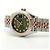 Rolex Relógio Original Datejust em Combinação de Ouro Rosa e Ouro, Verde Oliva e Diamantes para Mulher, Certificado e Caixa - vista 22