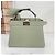 Fendi Mini Tote e Borsa a Spalla Peekaboo con Manico Superiore Verde - vista 6