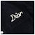 Dior Sovracamicia in denim di cotone blu navy con logo ricamato da uomo - vista 6