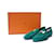 Hermès Mocassini Suede Paris Verde  - vista 5