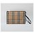 Burberry Clutch piatta in cotone con motivo Vintage Check - vista 4