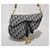 Dior Borsa Saddle Oblique Medium Blu  - vista 2