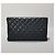 Chanel Serie de bolsos de mano plegables Vintage Classic Negro - vista 5